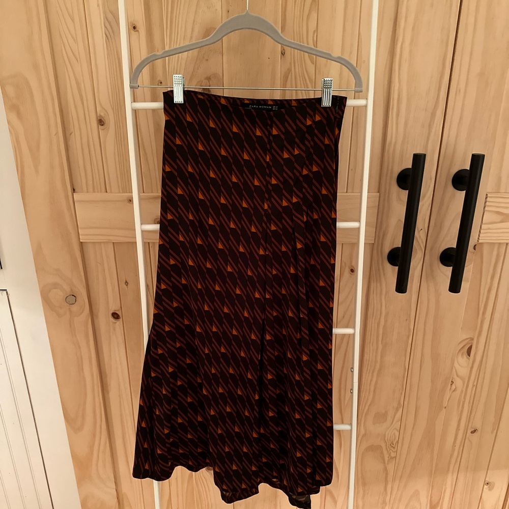 ZARA midi skirt